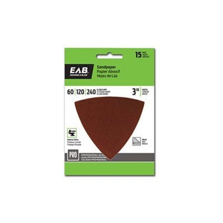 EAB TOOL USA 15PC Osc Sandpaper Set 1070112